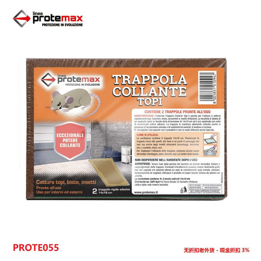 2Pz Trappola Collante Topi