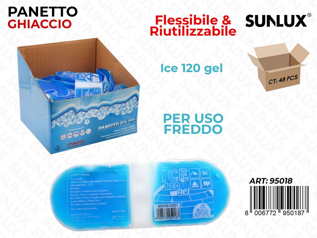 Esp. Panetto di Ghiaccio Ice Soft Gel 120GR
