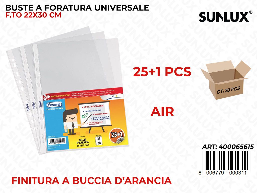 Buste Foratura 25 Pz 1 Omaggio