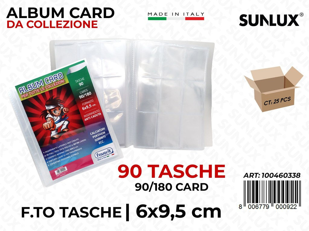 Favorit Album Card 90TASCHE F.to 6.5*9CM