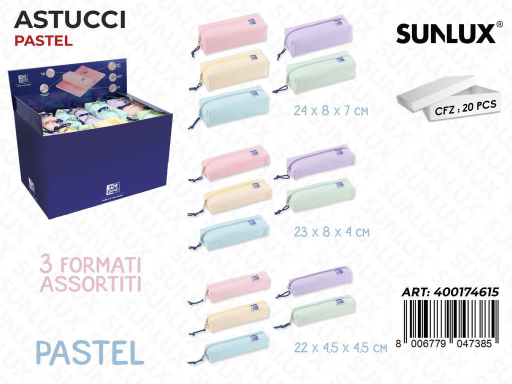 ESP. ASTUCCI OXFORD PASTEL 3MIS. ASS.