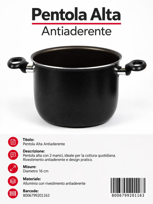 Linea.professional Pentola 2m Cm16