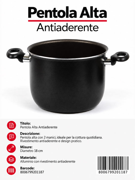 Linea.professional Pentola 2m Cm18
