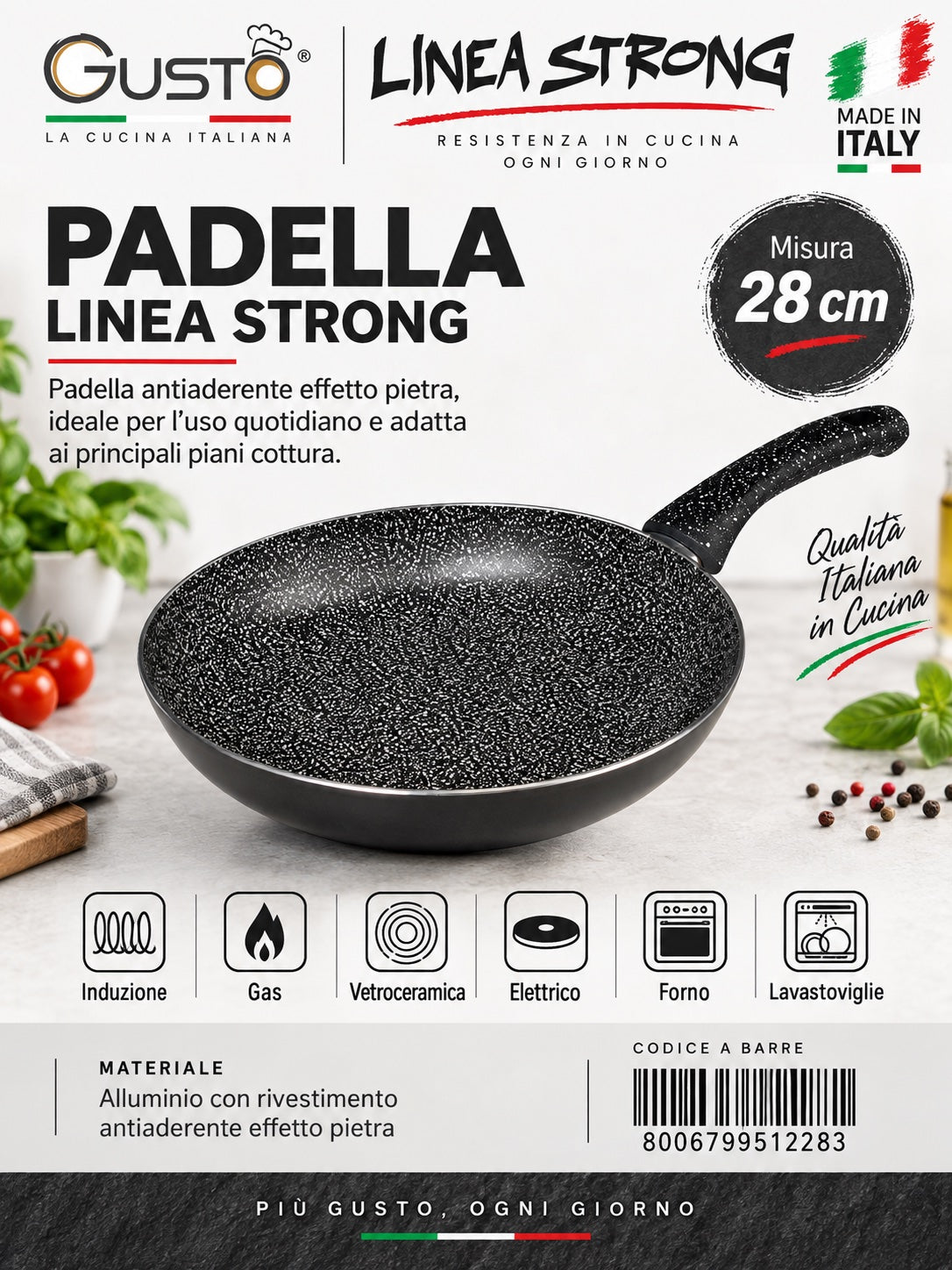 Linea.Strong Padella Cm28