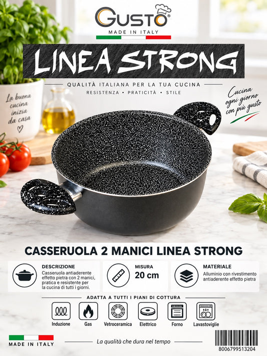 Linea.strong Casseruola Cm20