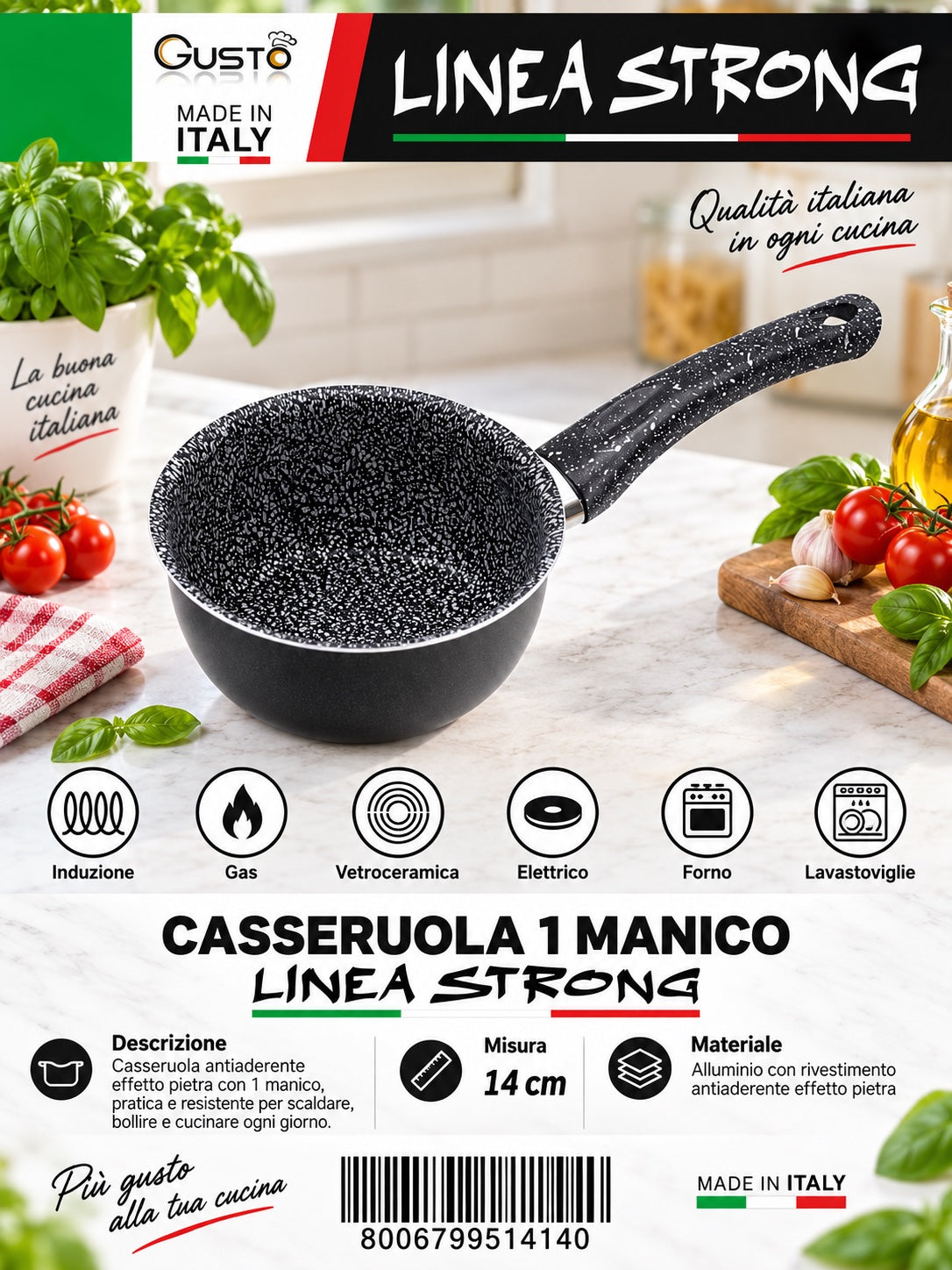 La3 Pentola Strong Cm14