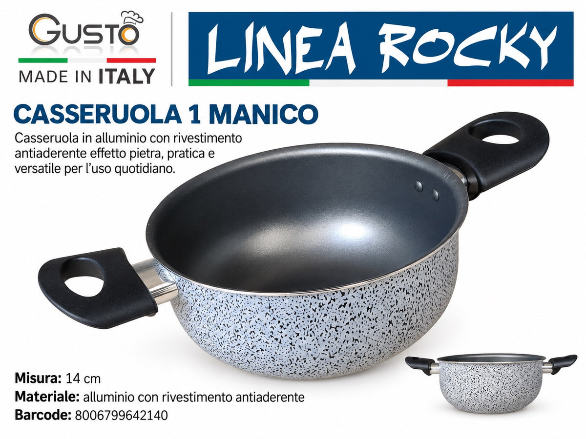 Linea.rocky Casseruola Cm14