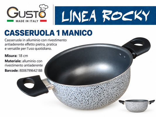 Linea.rocky Casseruola Cm18