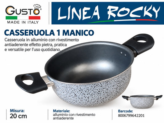 Linea.rocky Casseruola Cm20