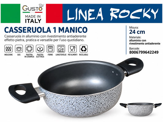 Linea.rocky Casseruola Cm24