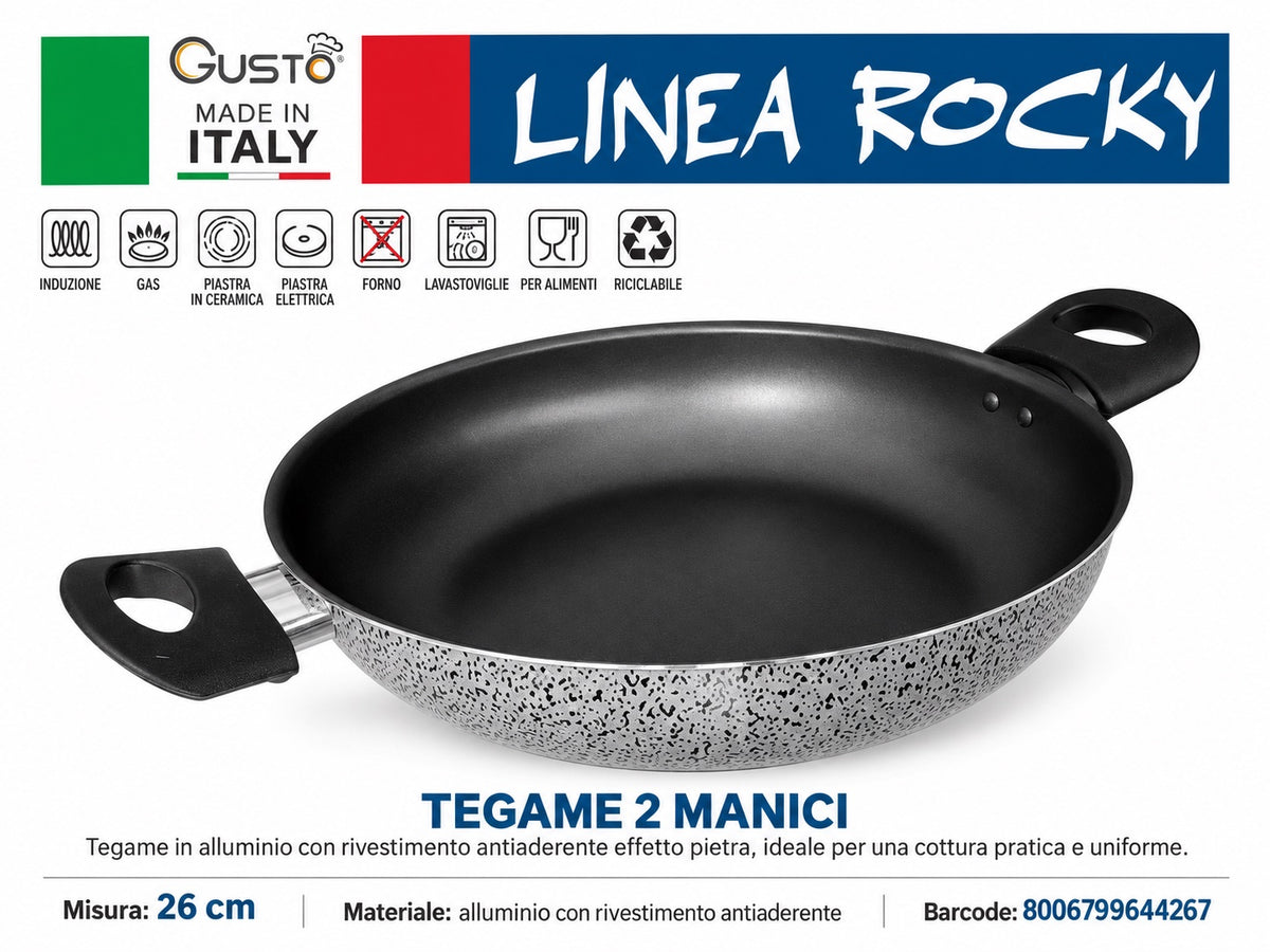 Linea.Rocky Tegame Cm26