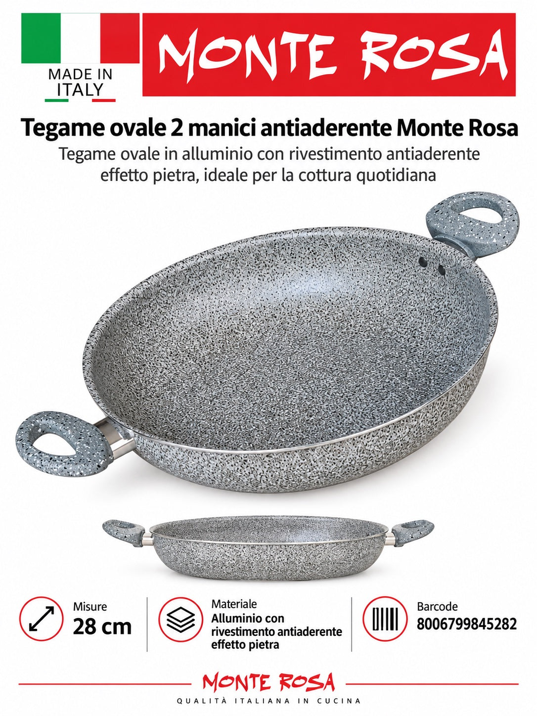 Linea.Monterosa Tegame Cm28