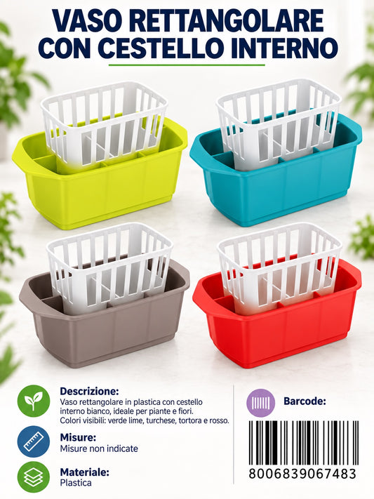 Scolaposate 24Cm Rett. 24P Ass (Bco-Cgr-Cbl-Crd)