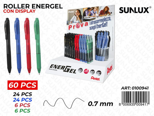 Esp. Roller Energel BL107 Col. Ass.