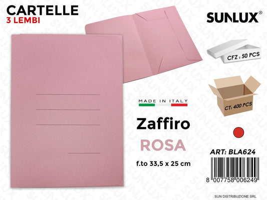 Cartelle 3L Zaffiro Rosa 33.5*25CM