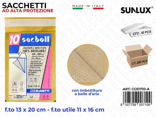 Sacchi Sacboll a 13*20CM