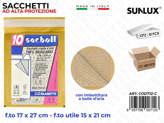 Sacchi Sacboll c 17*27CM