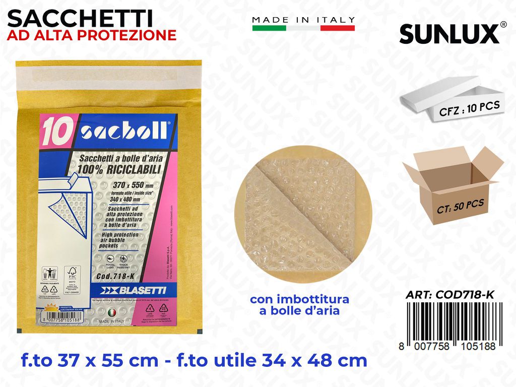Sacchi Sacboll K 37*55CM