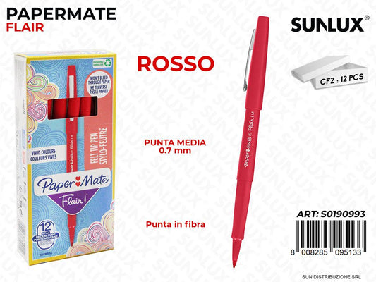 Papermate Flair Rosso 0.7MM