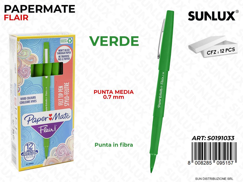 Penna Flair Nylon Verde