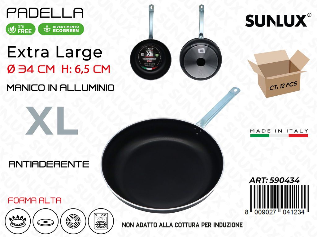 Padella Antiaderente Xl D.34*6.5CM