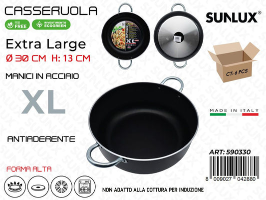 Casseruola Antiaderente Xl D.30*13CM