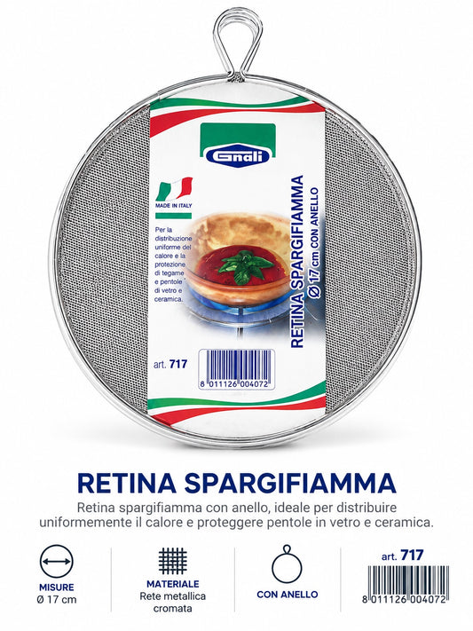 Retina Spargifiamma Diam.Cm.17 C/Anello