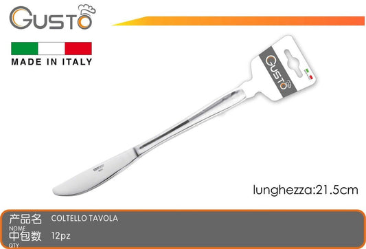 Linea Hotel Coltello Tav. Inox 2Pz Pk10Ho