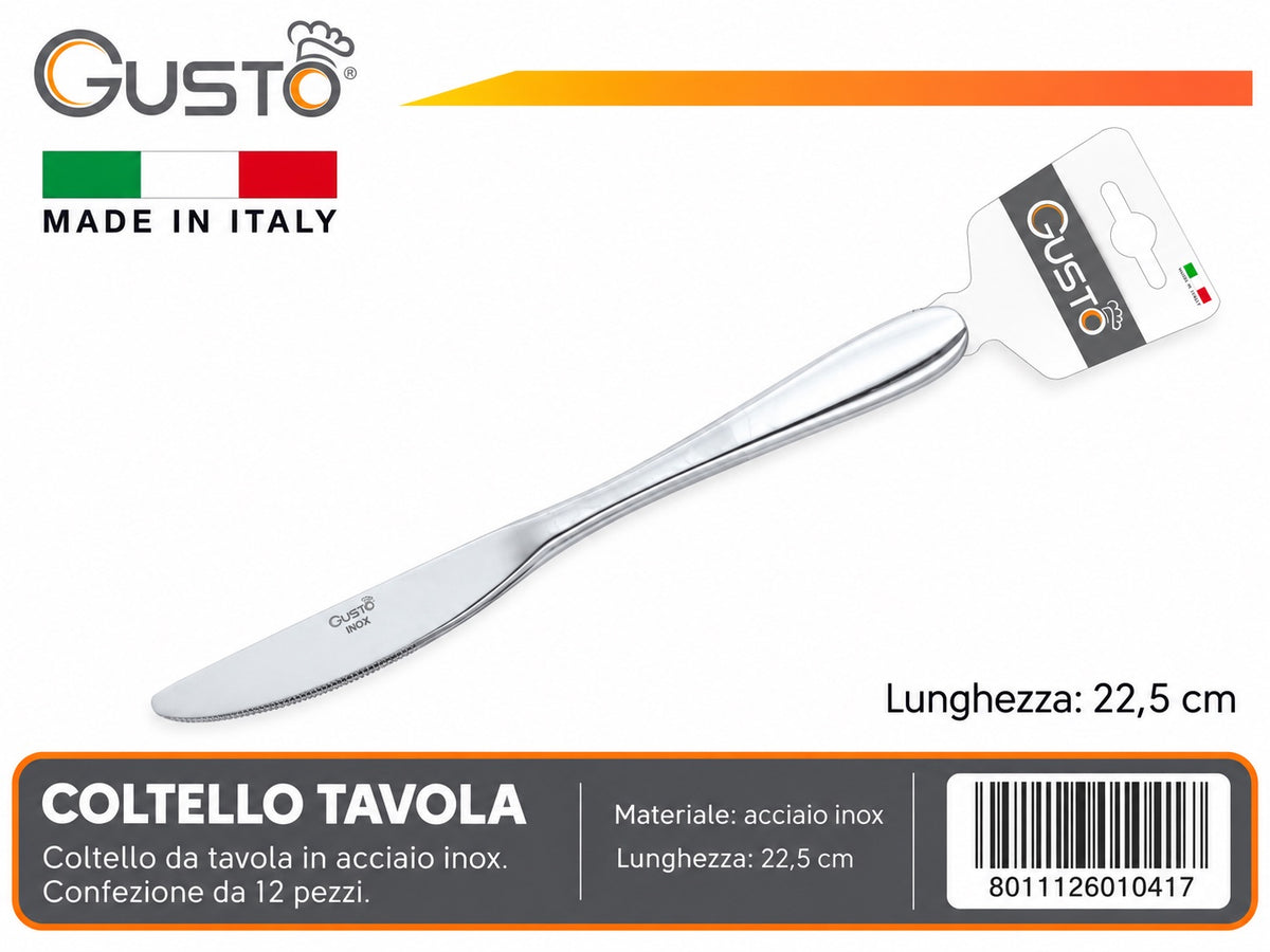 Linea Chef Coltello Tav. Inox 2Pz Pk10Ch