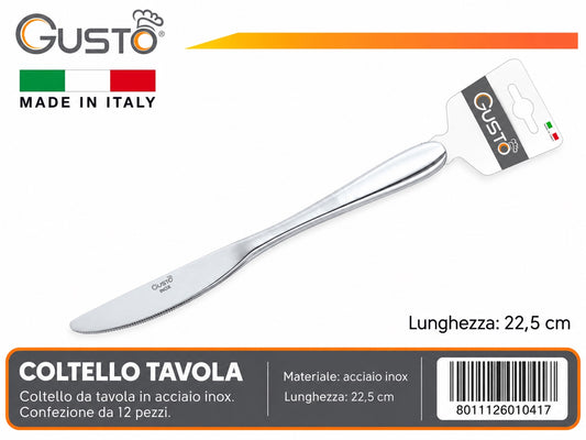 Linea Chef Coltello Tav. Inox 2Pz Pk10Ch