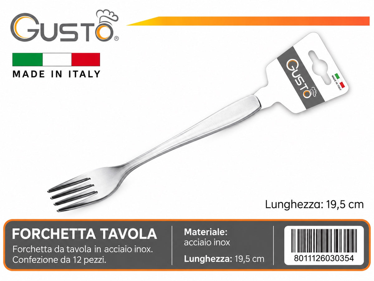 Linea Hotel Forchetta Tav. Inox 3Pz Pk30Ho/Cs