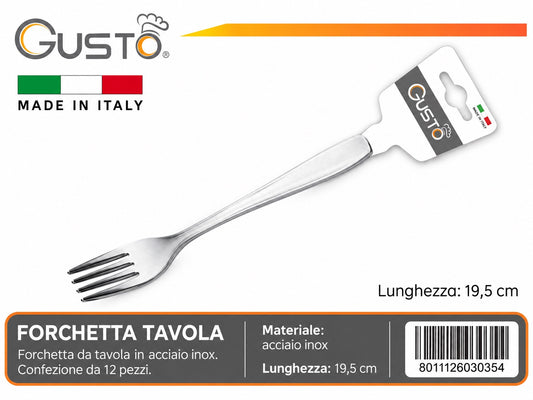 Linea Hotel Forchetta Tav. Inox 3Pz Pk30Ho/Cs