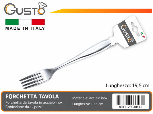 Linea Chef Forchetta Tav. Inox 3Pz Pk30Ch/Cs