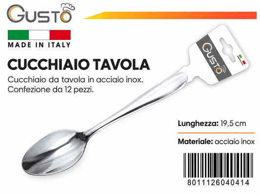 Linea Chef Cucchiaio Tav. Inox 3Pz Pk40Ch/Cs
