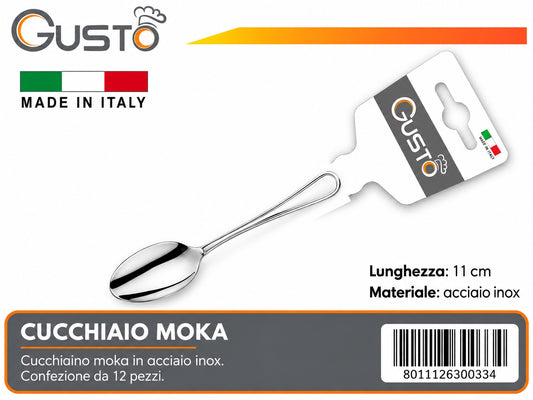 Linea Classic Cucchiaino Moka Inox 3Pz 3Pk100Cl/Cs