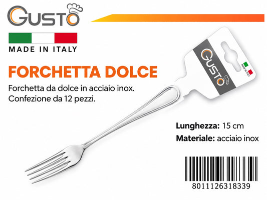 Linea Classic Forchetta Dolce Inox 3Pz 3Pk180Cl/Cs