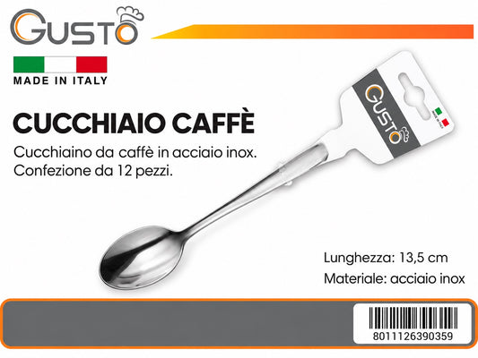 Linea Hotel Cucchiaino Caffe Inox 3Pz 3Pk90Ho/Cs