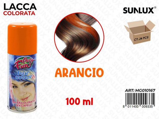 ARANCIO LACCA COLORATA PER CAPELLI 100ML