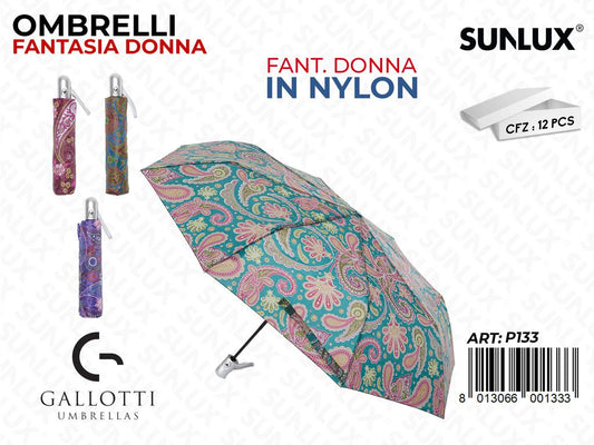 Ombrelli Mini Nylon Fant.donna Ass.