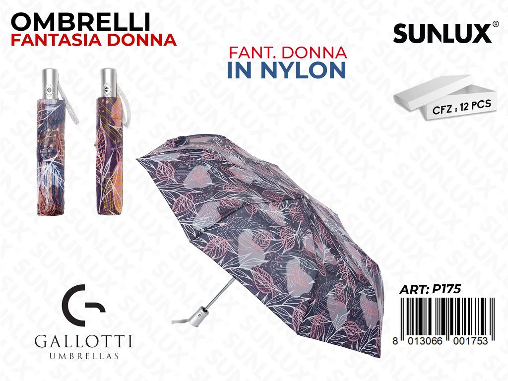 Ombrelli Mini Nylon Fant.donna Ass.