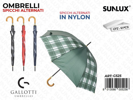 Ombrelli Maxi Nylon Spicchi Altern. Ass.