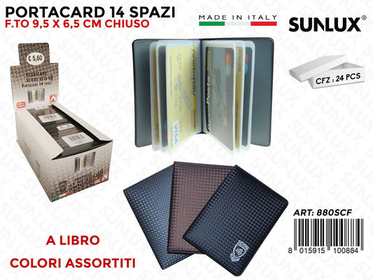 880SCF Pluricard Scudo Carbon 24PZ/Pacco
