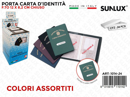 1014-24 Porta Carta D Identita Classic 24PZ/Pacco