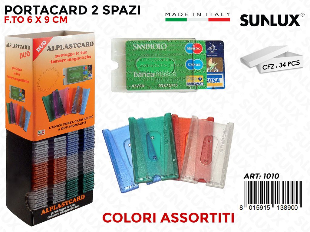 1010 Alplastcard Duo 34PZ/Pacco