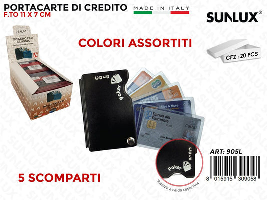905L Pokercard Classic 11*7CM 20PZ /Pacco