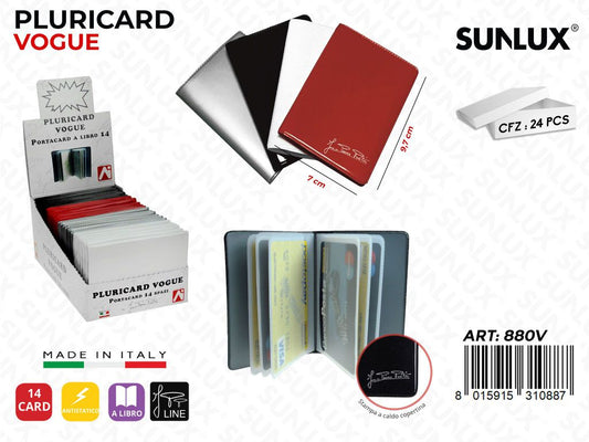 88V Pluricard Vogue 7*9.7CM 14SCOMP. 24PZ/Pacco