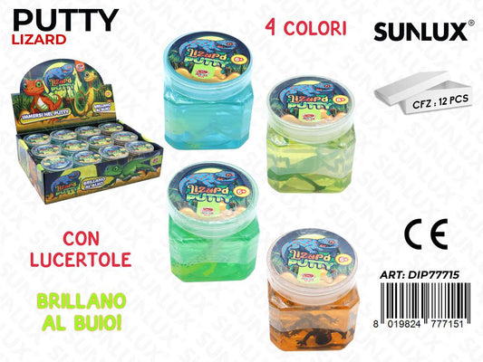 Esp. Slime Putty Lizard Glow