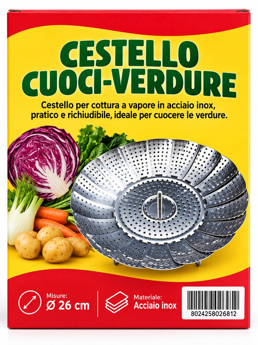 Z Cestello Cuoci Verdura Cm26
