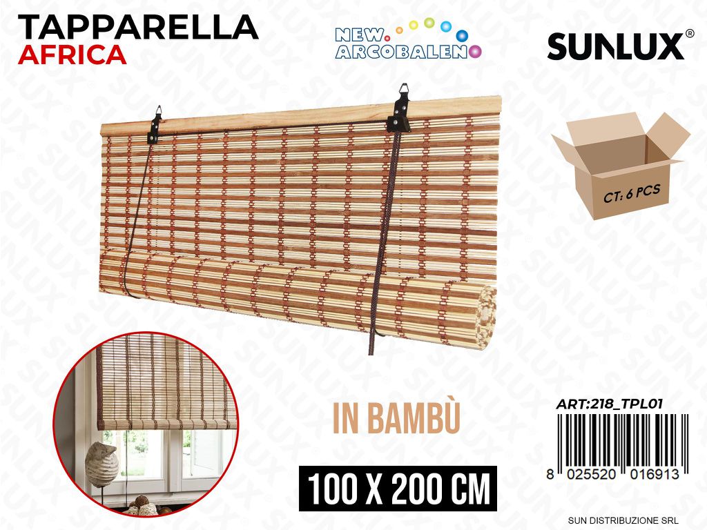 Tapparella Africa in Bambu 100*200CM