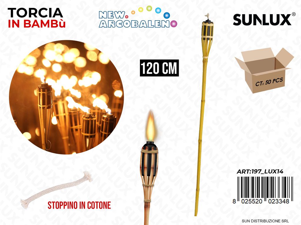 Torcia di Bambu 120CM